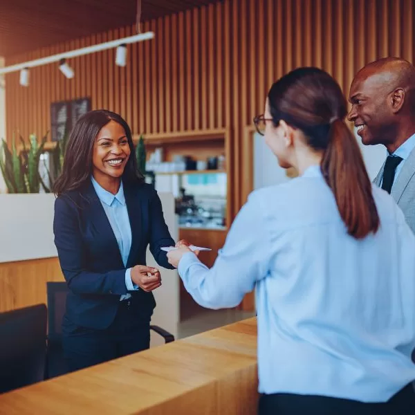 Check in e check out em hotéis