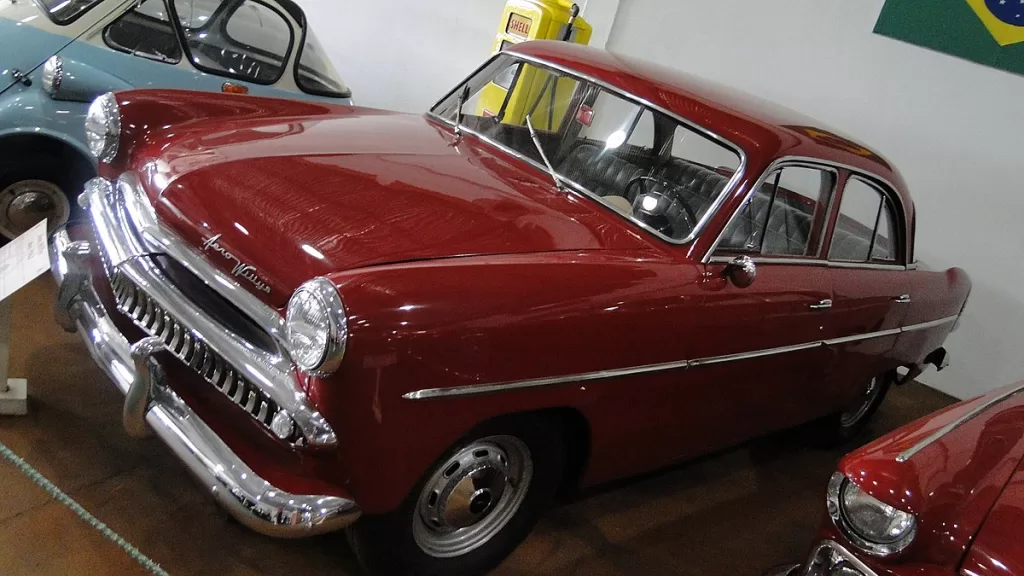 Aero Willys, ano 1962. Acervo do Museu de Armas, Veículos e Máquinas Eduardo André Matarazzo