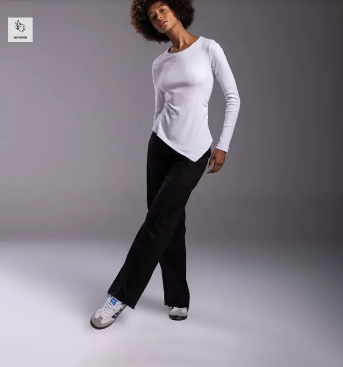 Blusa Ribana Tech Anti Odor Assimétrica Feminina4