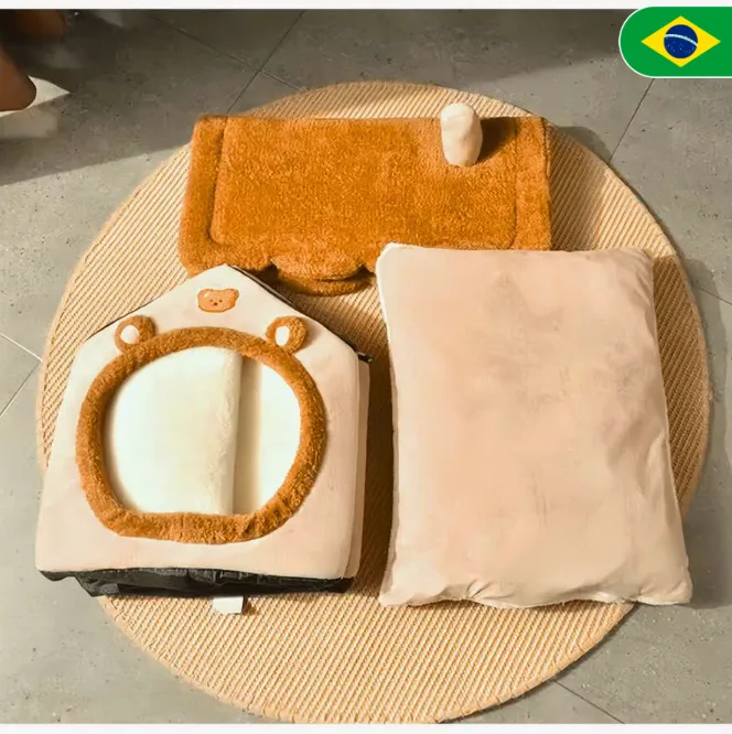 Casinha com Cama para gatos3