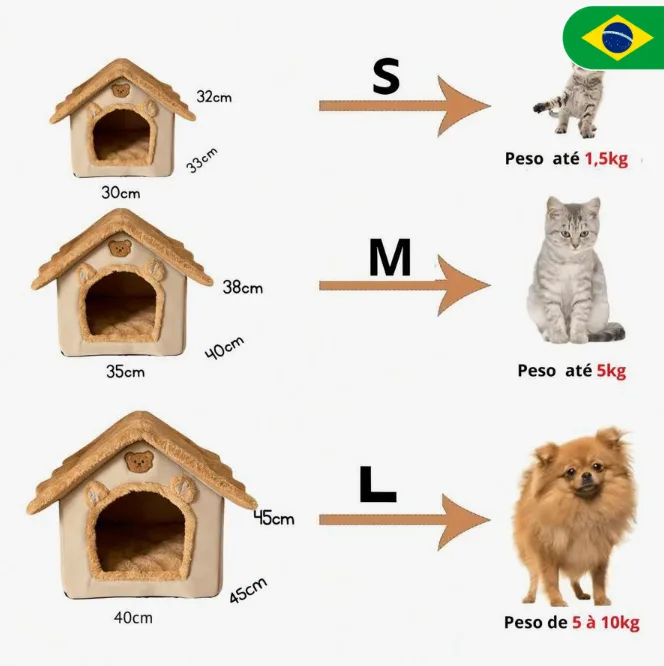 Casinha com Cama para gatos7