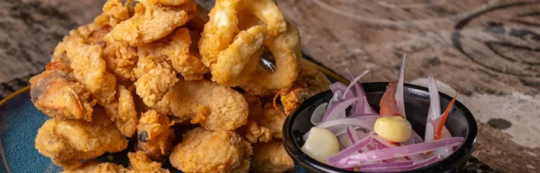 Peixe frito pesqueiro perto