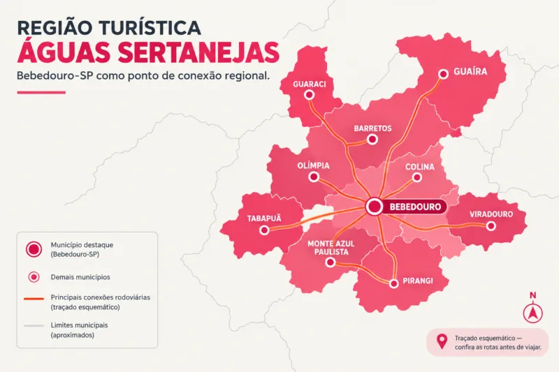 Região Turística Águas Sertanejas-Interior-de-sp